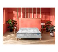 Ensemble Merinos Happy Lit - 100% Latex + Sommier Confort Ferme 180x200 - Double Sommier