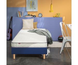 Ensemble Merinos Positive Lit - Mousse Polyuréthane + Sommier Self Kit 90x200