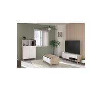 Ensemble meuble de salon Meuble TV table basse relevable bahut haut MORPHOS Décor