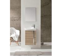 Ensemble meuble lave-mains Ancodesign 45cm - Noyer - Anconetti
