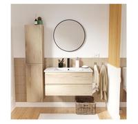 Ensemble meuble simple vasque SORRENTO 80cm
