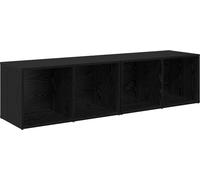 Ensemble meuble TV 2 pcs Chêne noir 37 x 35 x 72 cm