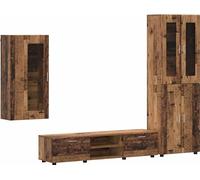 Ensemble meuble TV FLORIN 3 pcs Bois ancien Bois d'ingénierie