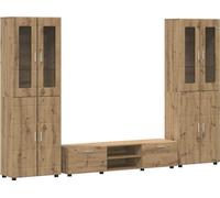 Ensemble meuble TV FLORIN 3 pcs Chêne artisanal