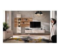 Ensemble meuble TV ""Gusto LUX B"" - Beige - L 280 x H 180 x P 45 cm
