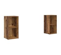 Vidaxl Ensemble Meuble Tv 2 Pcs Bois Ancien 72 X 35 X 36.5 Cm