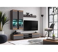 Ensemble Meuble TV Mural - Abw Modo - Gris