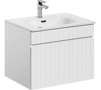 Ensemble meuble vasque à encastrer - 80 cm - Emblematic White