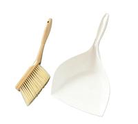 Ensemble Mini Balayette Et Pelle Manche En Bois Pour Espace Étroit | Mini Balai À Main Et Brosse Combiné Pour Cuisine,Plan De Travail,Chambre,Salon,Comptoir,Miettes Et Litière