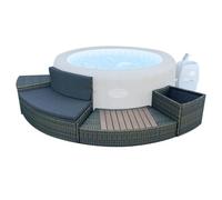 Ensemble mobilier 4 modules pour spa gonflable Lay-Z-Spa rond 200 cm - Bestway
