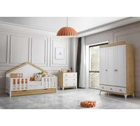 Ensemble moderne 3 pièces avec lit Montessori Armoire & commode Stylé et élégant