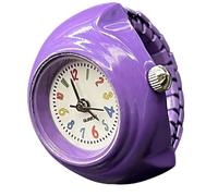 Ensemble montre et bagues en acier inoxydable avec mécanisme à quartz pour lui et elle