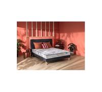 Ensemble Morning Routine - 580 Ressorts ensachés + Sommier Confort Medium 160x200