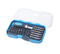 Ensemble Outils Réparation 34 Bits Acier Alliage Durci(34 piece set) | 33 embouts acier allié durci, types pour torx et pour pozidriv, résistance pour usure, longue durée vie