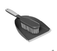 5five - Ensemble Pelle et Balayette Caoutchouc Gris - Dents de Nettoyage Brosse - Bande en Caoutchouc Ramassage Facile - Entretien Ménager
