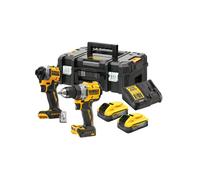 Ensemble perceuse et visseuse - DEWALT - DCK2051H2 - 18V - 2x5.0Ah - Compact et polyvalent