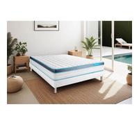 Ensemble PERFORM 90x190 Mousse a memoire de forme ProfiZone 5 zones Ultra epaisseur