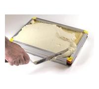 Ensemble plaque 400 x 300 mm + 3 cadres superposables professionnels G