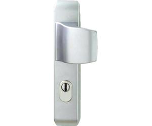 Ensemble Poignée Porte Jazz Chrome Design élégant Chrome Velours, Robustesse Assa Abloy - Assa Abloy