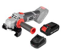 Ensemble ponceuse d'angle sans fil GRAPHITE 18V Energy+, diamètre 125 mm, avec batterie 2Ah et chargeur