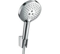 ensemble porte-douche Raindance Select S 120 3 jets avec flexible de douche 160 cm, 26721000, Couleur: chrome