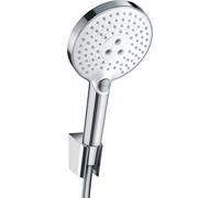 ensemble porte-douche Raindance Select S 120 3 jets avec flexible de douche 160 cm, 26721400, Couleur: Chrome / Blanc