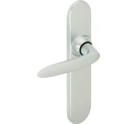 Ensemble porte palière Jazz BEZAULT - Entraxe 195mm - Chromé velours I - 0511960
