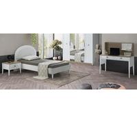 Ensemble pour chambre d'enfant Moderne Lit simple Table de nuit Bureau fonctionnel Design