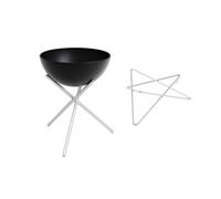 Ensemble pour feu flexible avec pied en étoile et trépied Bowl 57 fire bowl Ø 57cm