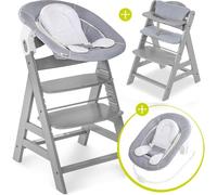 Ensemble pour nouveau-né Hauck Alpha Plus Grey - Chaise haute 4 pièces