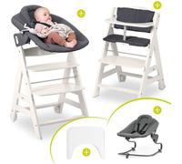 Ensemble pour nouveau-né Hauck Beta Plus White, 5 pièces - Chaise haute