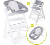 Ensemble pour nouveau-nés Hauck Alpha Plus White - Chaise haute 4 pièces