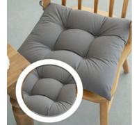 Ensemble premium Pofidik de 4 coussins de chaise 40x40 cm, matelassés spéciaux, capitonnés, à attacher. Coussins de siège confortables. 40*40Polyester