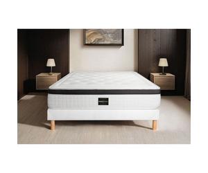 Ensemble Privilège 80 x 200 cm sommier Kit Blanc