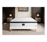 Ensemble Privilège 90 x 200 cm sommier Kit Blanc
