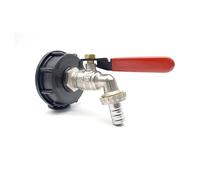 Ensemble raccord S60x6 et robinet de jardin en laiton pour cuve IBC