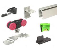Kit complet SAF Evolution pour porte coulissante en bois - 3 m - 21 / 60 kg MANTION
