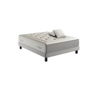 Ensemble REFLEXION 140X190 matelas H33 ressort ensachés, ferme, sommier + 2 OREILLERS
