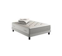 Ensemble REFLEXION 140X190 matelas H33 ressort ensachés, ferme, sommier + COUETTE
