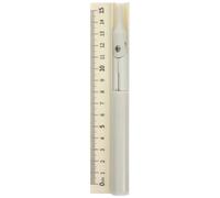 Ensemble Règle et Compas Multifonction Précis pour Élèves, Jaune | Plastique et Métal, Format Compact Portable, Modèle, Usage Scolaire et Dessin Technique