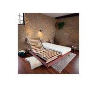 Ensemble relaxation matelas + sommiers électriques 2x80x200 - Mousse - Ferme - TALCA Fab...