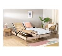 Ensemble relaxation matelas + sommiers électriques 2x80x200cm - Mousse - Ferme - TALCA Fabrication française