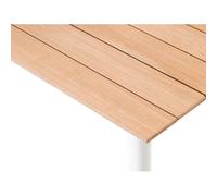 Ensemble Repas Table De Jardin Rectangulaire En Bois Teck Maldive Avec 4 Fauteuils Maldive - Jardiline Multicolore