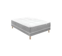 Ensemble Riviera 744 ressorts ensachés + 6 cm Viscoélastique + Sommier Base Morpho 80x190