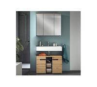 Ensemble salle de bain composé de 2 éléments décor naturel - KANUT