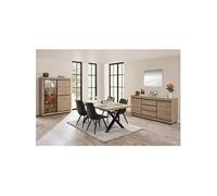Ensemble Séjour avec Table 230cm - MASSIRE - ALTOBUY Marron G
