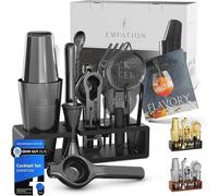 Ensemble shaker avec accessoires de bar pour cocktails