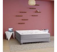 Simmons Ensemble matelas et sommier SW3 160 x 200 580 ressorts ensachés Hauteur 25 cm Blanc