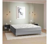 Ensemble Matelas 160x200 + Sommier - Ressort ensachés - 26 cm - SW4