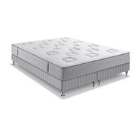Ensemble simmons sw2 ressorts ensachés 160/2x80x200 Blanc